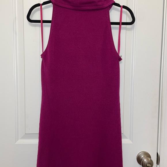 Ronny Kobo Acosta Maxi Cowl Neck Knit Fuschia Dress Size Small NWT - Picture 7 of 9